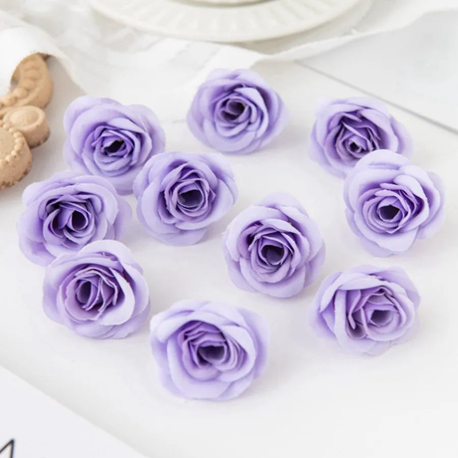 fleurs artificielles roses classiques romantiques décoration intérieure mariage anniversaire baby shower