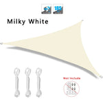 tonnelle moderne beige clair imperméable anti uv cordelette blanche patio terrasse jardin fixations