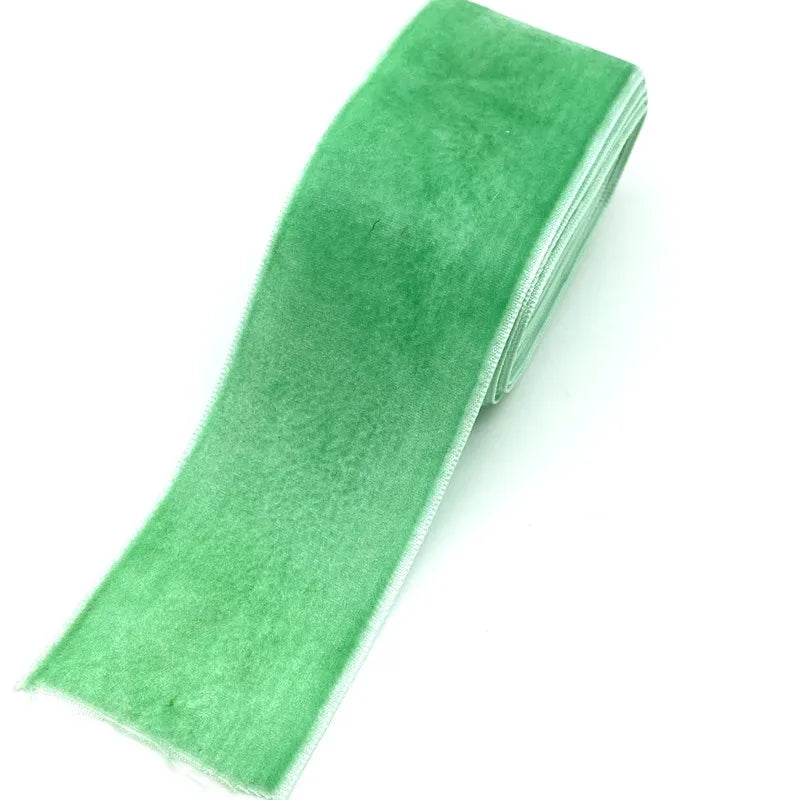 ruban velours uni élégant 18 couleurs opaques décoration mariage bricolage yards polyester
