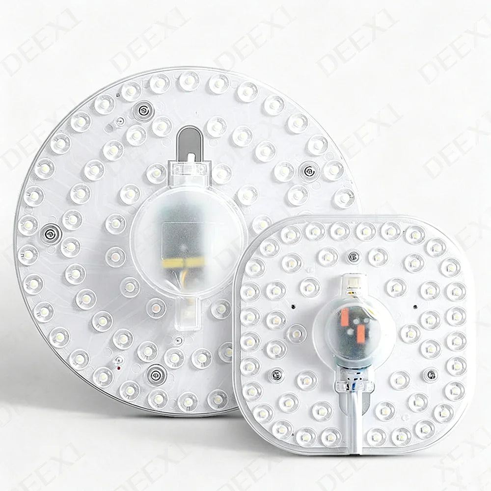 plafonnier led rond blanc moderne adhésif interrupteur lentille protection 12w 18w 24w 36w 50w