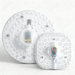 plafonnier led rond blanc moderne adhésif interrupteur lentille protection 12w 18w 24w 36w 50w