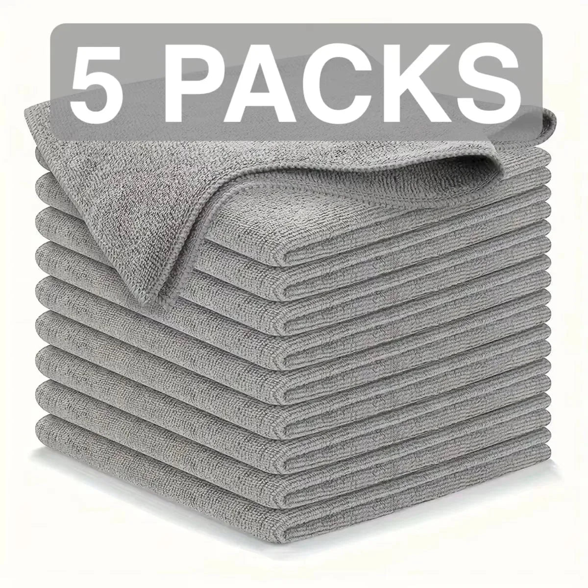 torchons microfibre couleurs mixtes rayures horizontales absorbants réutilisables nettoyage moderne utilitaire 30x30cm