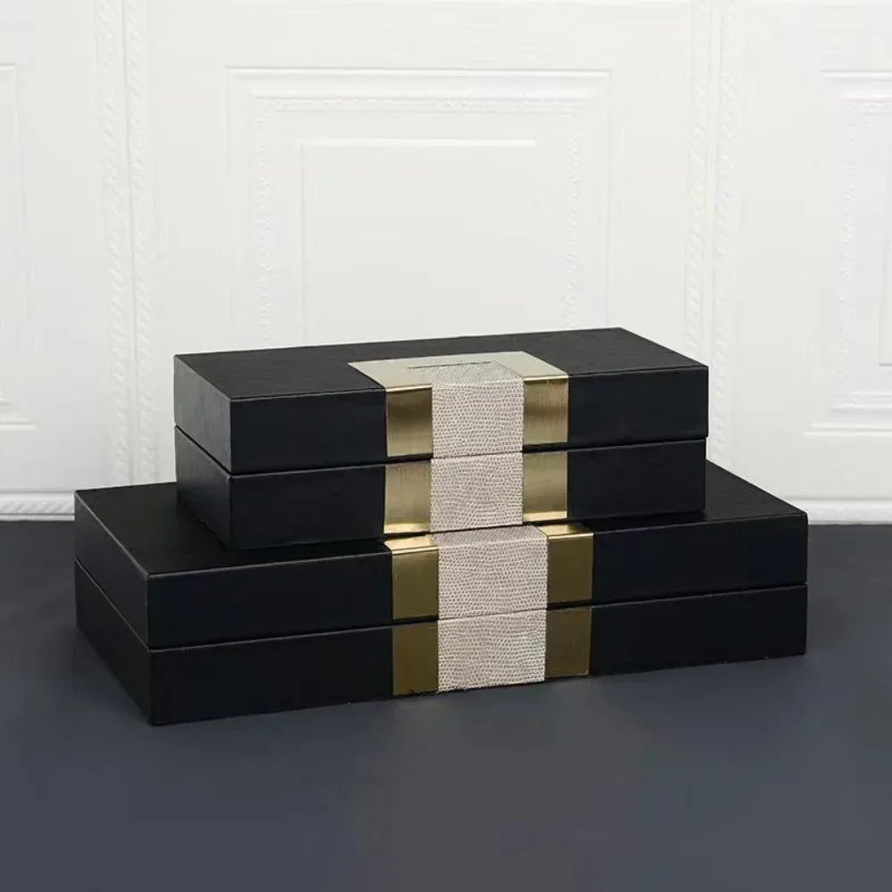 boîte rangement bijoux velours cuir gris élégante transport plateaux affichage conteneur