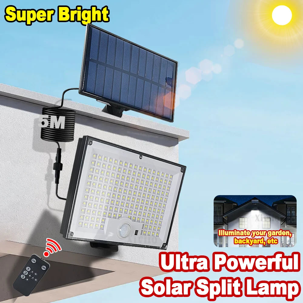lampe solaire moderne noire blanche ip65 led télécommande clips extérieure jardin entrée garage