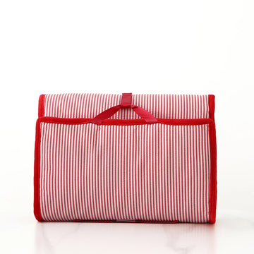 sac maillots bain rayé moderne portable poignées amovibles rouge bleu rose printemps automne enfants