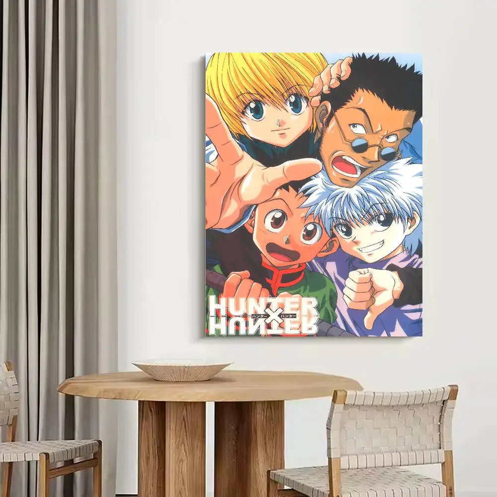 affiches anime multicolores illustrations modernes salon chambre decoration cadeau amis