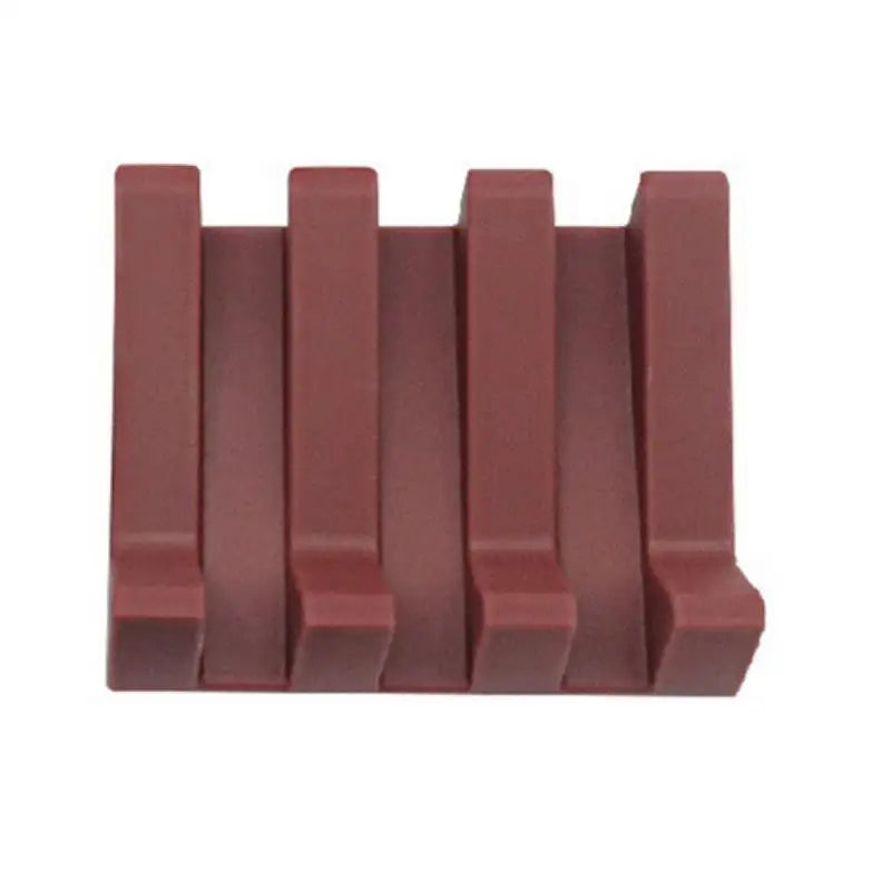 support savon silicone marron blanc moderne facile nettoyer minimaliste