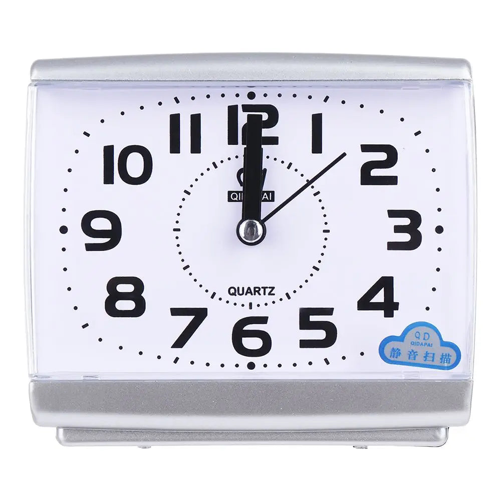 horloge table minimaliste noir blanche cadran quartz numéros classique transparente lignes heures élégante vintage