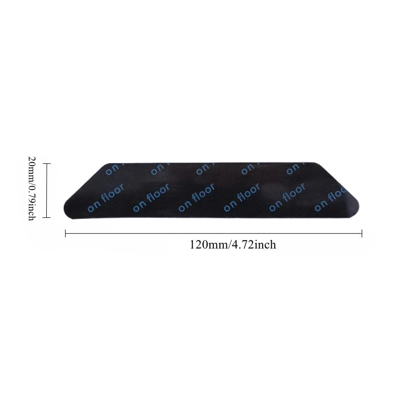 tapis sol antidérapants adhésifs moderne gris marron bleu respectueux environnement salle bain