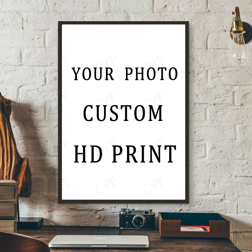 affiche personnalisée photo moderne minimaliste mur imperméable collage maison salon chambre bar decoration pvc