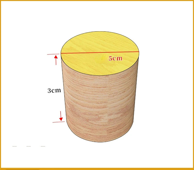 bouchons bouteille bois naturel simple rustique rayures circulaires diamètre hauteur