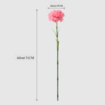 fleurs artificielles rose blanc modernes décoration intérieure mariage anniversaire transparentes