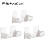 organisateur sacs poubelle adhésif blanc noir moderne multifonction chambre cuisine