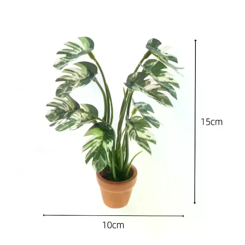 plantes artificielles vertes pot terre cuite décoration maison tropicalintérieur decoration jardin