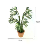 plantes artificielles vertes pot terre cuite décoration maison tropicalintérieur decoration jardin
