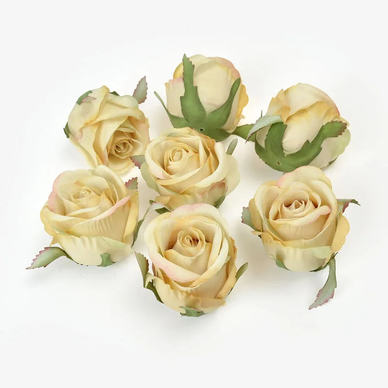 décoration intérieure bouquet roses artificielles classique vert feuilles anniversaire mariage chambre festive