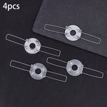 clips fixation argentés modernes abat jour lampes suspendues 13.3cm 11.8cm 10cm 14.5cm 11cm