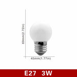 lot ampoule led boule ronde blanche culot e27 e14 éclairage intérieur salon moderne blanc
