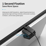 lampe led moderne noir blanc intensité variable continu usb chargeable monitor gaming