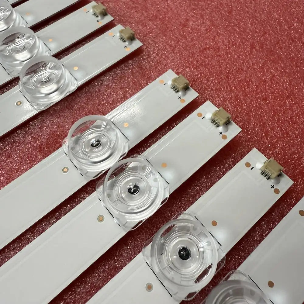 bandes led blanc moderne connecteurs électriques aluminium réutilisable 500mm 660mm