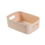 boîte rangement moderne poignées blanc beige bleu marine imperméable plastique