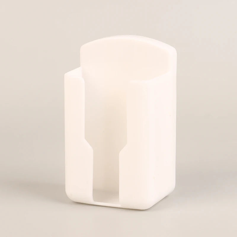 boîte rangement murale moderne adhésive gris blanc plastique durable