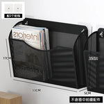 porte documents mural blanc moderne maille fine clips suspension chambre rangement articles divers