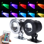 projecteur led noir moderne 10w 15w ip68 certification rohs ccc fcc télécommande.vis