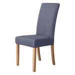 housse chaise moderne carreaux diagonaux beige gris rouge élasthanne polyester adhésif mariage banquet plage