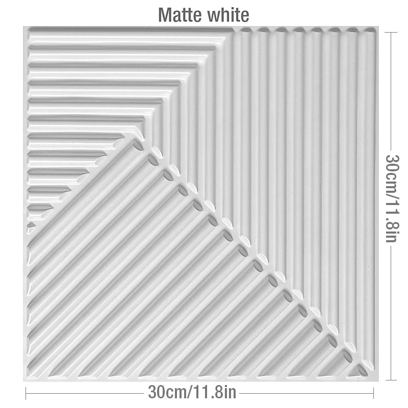 panneaux decoratifs modernes 3d or geometriques 9mm brillants stickers murailles chambre mariage