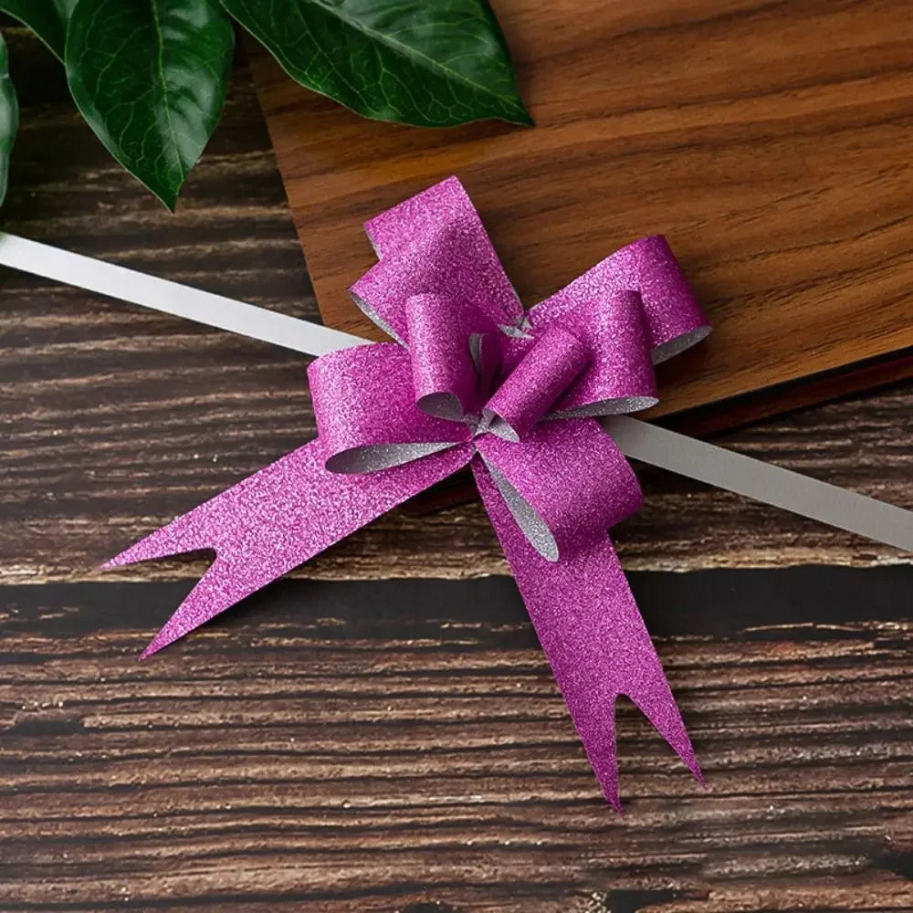 rubans pailletés adhésifs violet bleu vert jaune gris rouge décoration noël anniversaire mariage