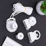 rideau kit blancs modernes clips fixation tige notice d'utilisation