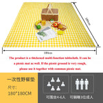 nappe pique nique jaune carreaux géométriques moderne opaque tissu tpu nylon extérieure utilisation quotidienne
