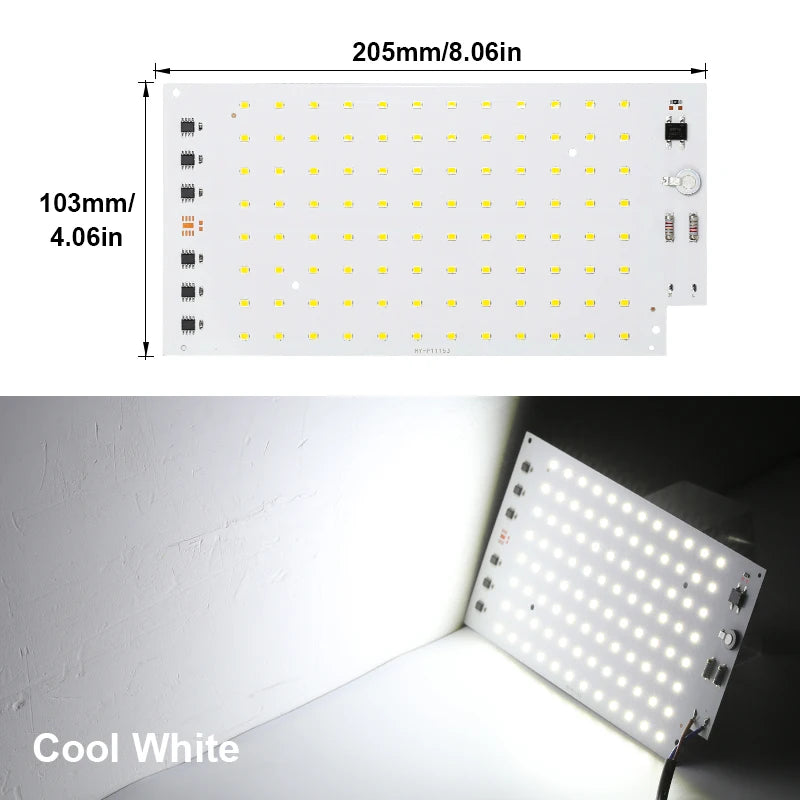 ampoule led 100w 150w 50w extérieure projecteur floodlight spot moderne connecteurs