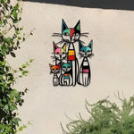 décorations murales multicolores animaux modernes adhésifs extérieures intérieures fleurs papillons