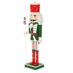 figurine noel soldat rouge vert classique cane sucre motifs floraux noel saint valentin anniversaire