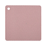 tapis silicone nid d'abeille rond carré antidérapant bleu rose gris vert moderne cuisine