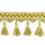 ruban pompons violet marron doré décoration mariage tissu polyester franges élégant accessoire broderie tassel