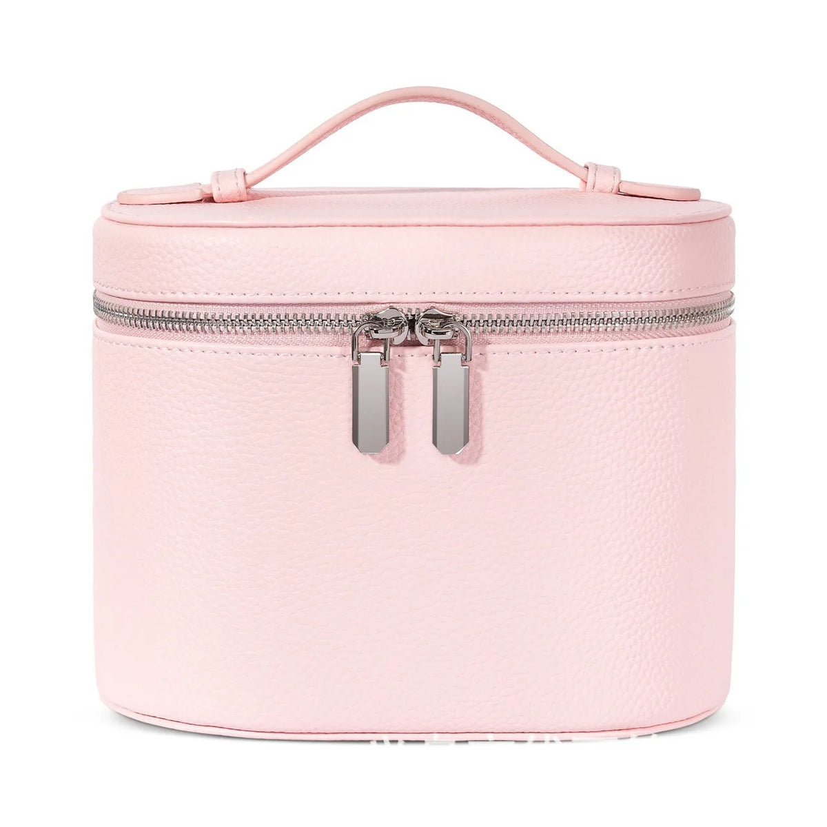 boîte rangement cosmétique cuir marron noir rose blanc moderne minimaliste impermeable poignee amovible