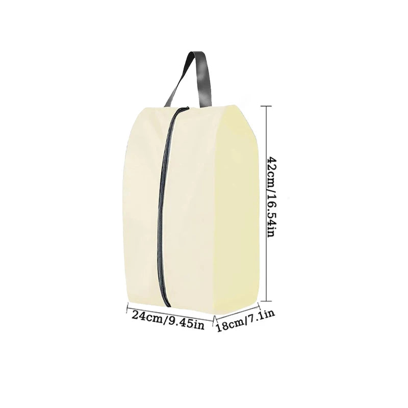 sacs chaussures pliables imperméables multi usages réutilisables modernes portables étanches zippées stockage organisation voyage