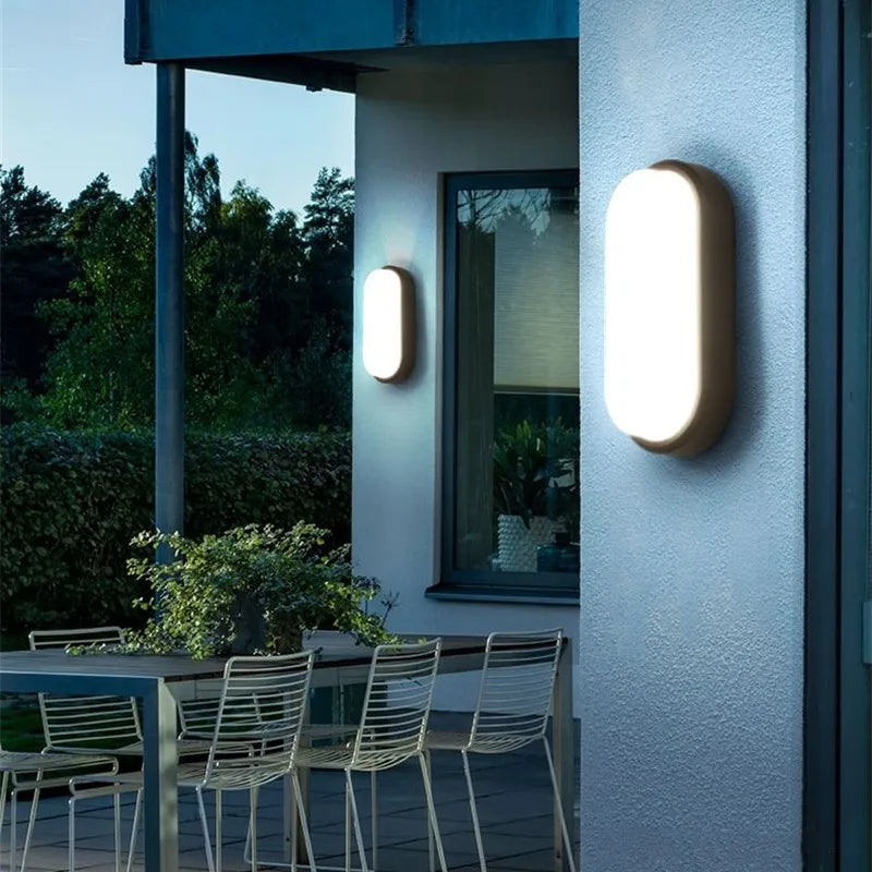 applique murale led moderne noir blanc surface opaques minimaliste 215x160 260x125 16w 20w