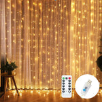 guirlande lumineuse led multi couleur blanc chaud télécommande modes décoration noël moderne