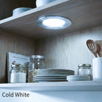 plafonnier led argent noir blanc moderne 12v 3w nickel opaques