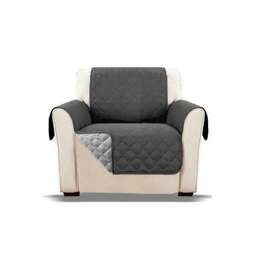 housses canapé quiltées modernes gris marron noir polyestère places places