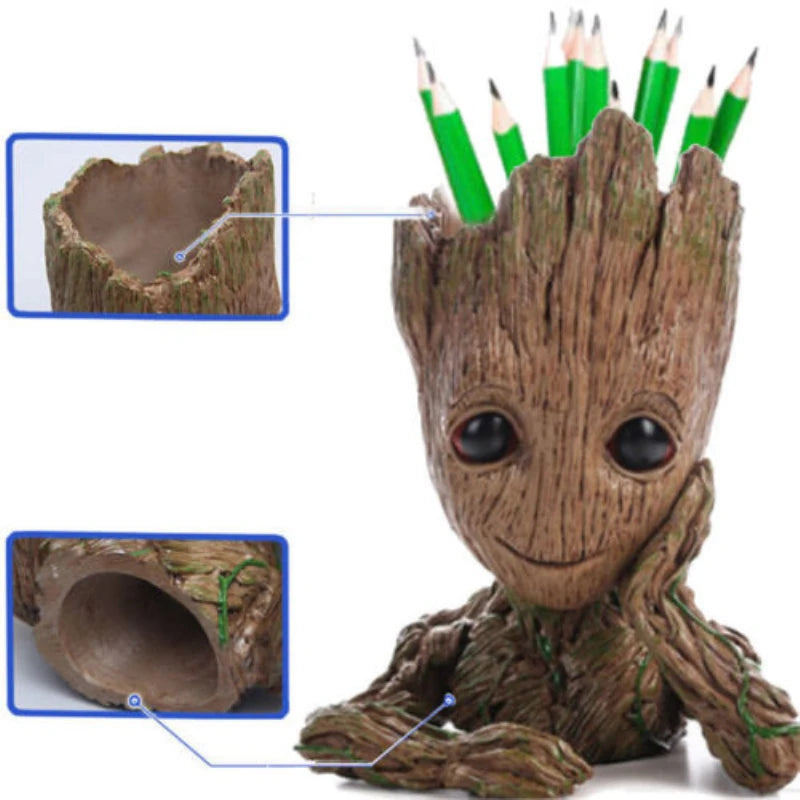 cache plante texture bois feuilles vertes marron créatif naturel guardians galaxy deco mignon erotique