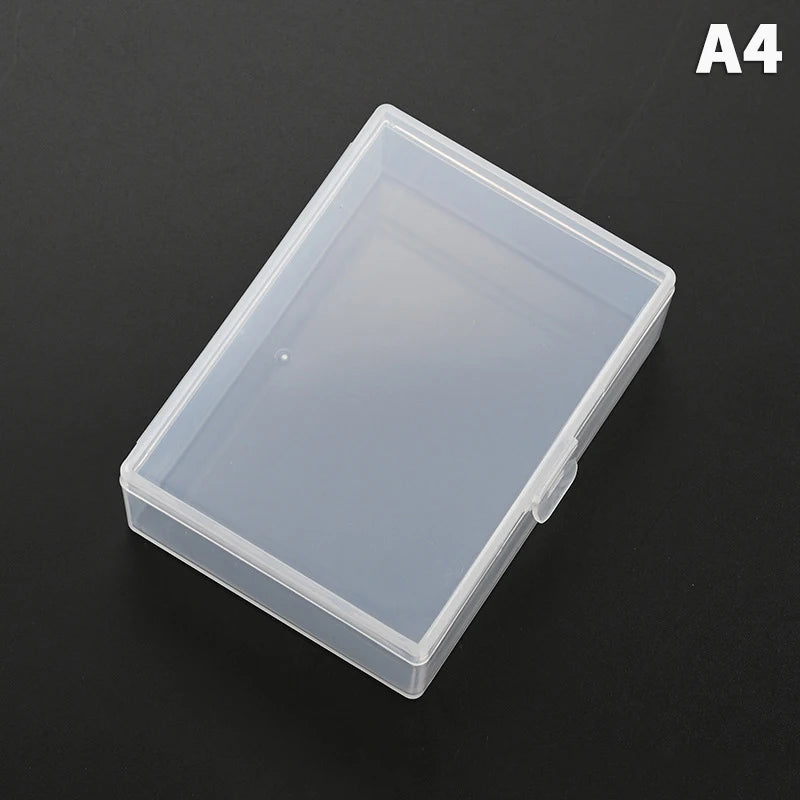 boîtes rangement transparentes modernes rose bleu violet clips plastique gọn/vnd