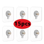 porte gobelets adhésifs transparents modernes minimalistes 60x60mm 10pcs 20pcs 30pcs 45pcs 50pcs variété