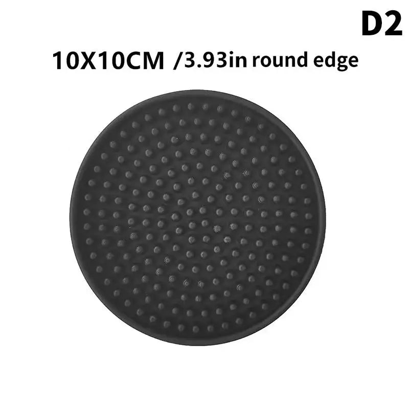 tapis bar perforé noir moderne durable antidérapant vinyle maison service