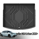 tapis coffre noir rayures horizontales moderne anti poussière facile nettoyer tpe fixations imperméable