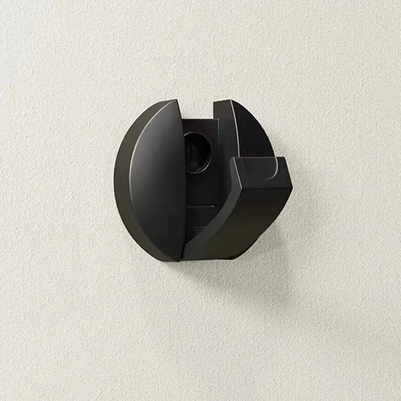 porte cartes moderne alliage d'aluminium couleur noir or gris fixé